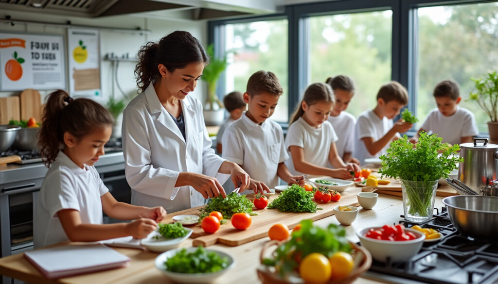 découvrez comment associer plaisir de la table et apprentissage avec nos conseils pour allier gastronomie et pédagogie. idéal pour enseignants, parents et passionnés de cuisine !