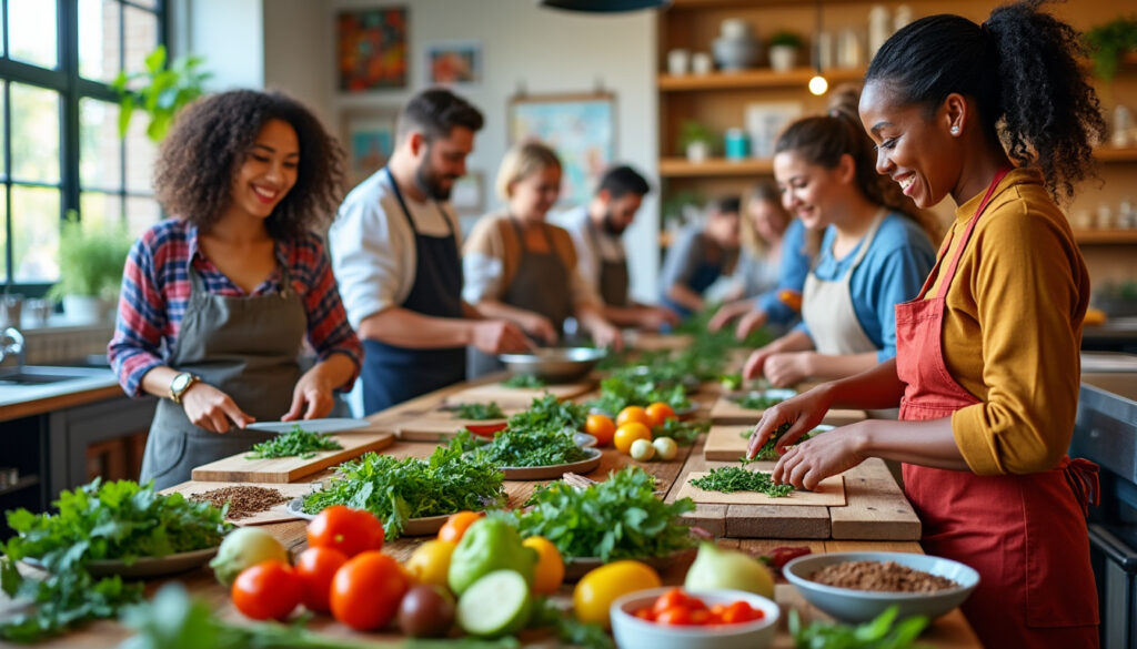 découvrez comment les ateliers cuisine connaissent un essor fulgurant, favorisant convivialité, apprentissage culinaire et partage de saveurs authentiques. une tendance en plein boom auprès des gourmets de tous âges.