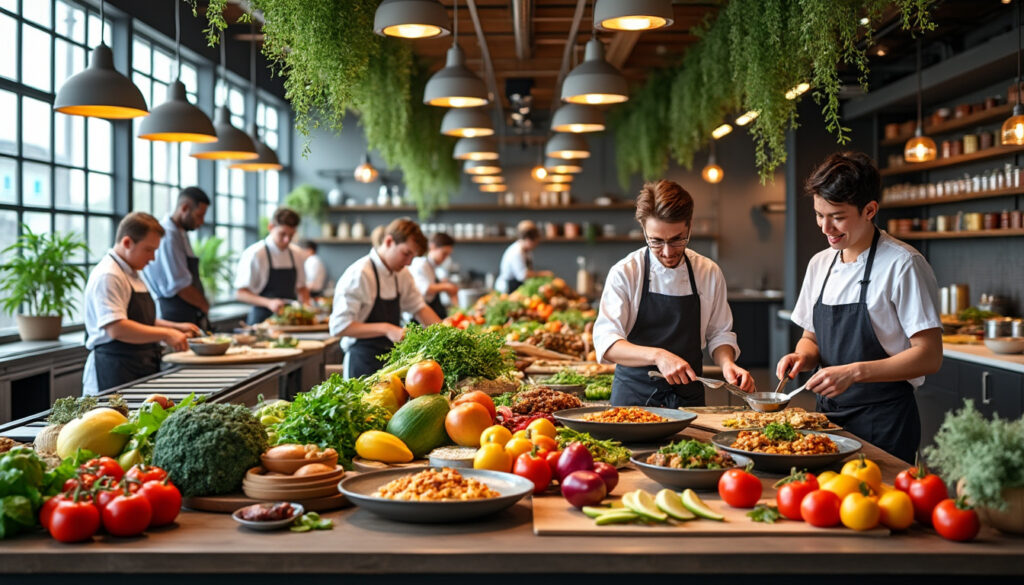 découvrez les dernières tendances du coworking culinaire : de nouveaux espaces collaboratifs pour passionnés de cuisine, innovations, avantages pour entrepreneurs et chefs, et le futur de la gastronomie partagée.