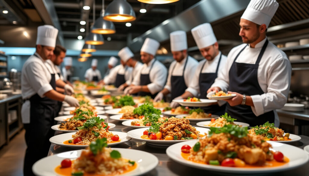 découvrez les différentes opportunités d’emploi dans le secteur traiteur, un domaine dynamique offrant des postes variés en cuisine, logistique, service et organisation d’événements.