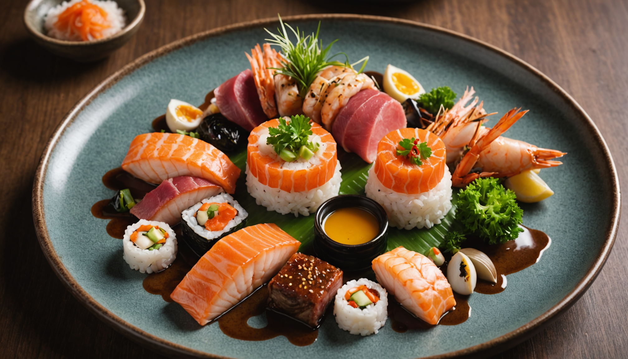 découvrez la cuisine créative en associant produits de la mer frais et techniques japonaises pour des plats raffinés, originaux et plein de saveurs.