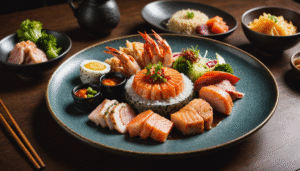 explorez l'art de la cuisine créative en associant les produits de la mer frais aux techniques culinaires nippones, pour des plats raffinés et gourmands inspirés du japon.