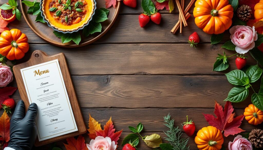 découvrez comment élaborer une carte traiteur parfaitement adaptée aux événements saisonniers, en choisissant des plats frais et de saison pour ravir vos convives tout au long de l'année.