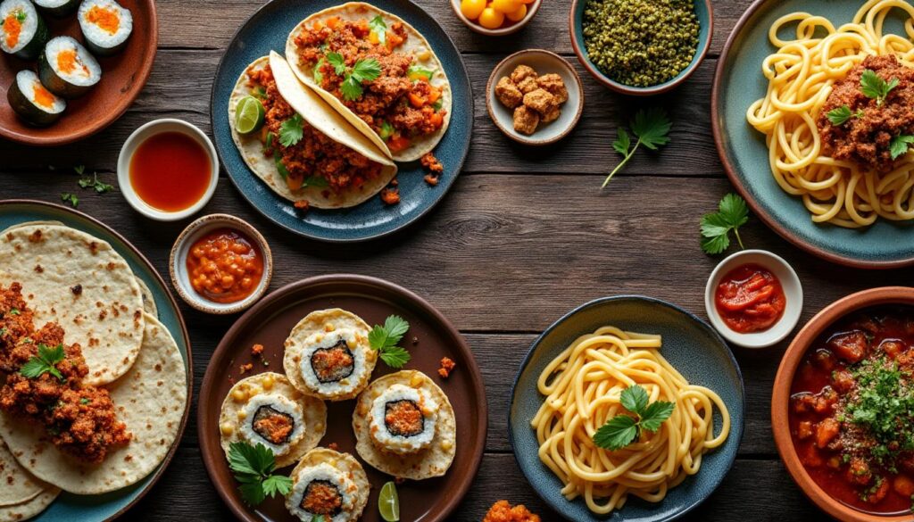 découvrez nos recettes fusion uniques où saveurs et traditions culinaires du monde entier se rencontrent pour créer des plats innovants et savoureux.