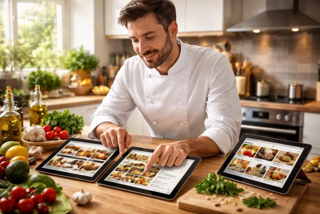 découvrez les meilleures applications de recettes comme marmiton, cookpad et yummly, idéales pour les chefs cuisiniers créatifs à la recherche d'inspiration et de nouvelles saveurs.