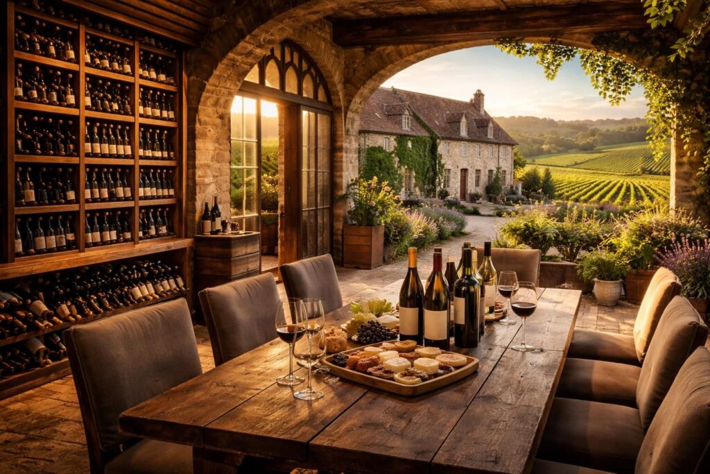 découvrez comment investir dans des biens gastronomiques en bourgogne, avec des caves à vin exceptionnelles et des espaces de dégustation pour une expérience unique.