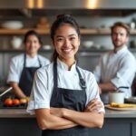 découvrez les portraits inspirants de jeunes chefs en devenir, prêts à révolutionner la gastronomie avec passion et créativité.