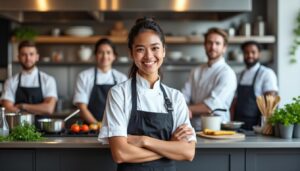 découvrez les portraits inspirants de jeunes chefs en devenir, prêts à révolutionner la gastronomie avec passion et créativité.
