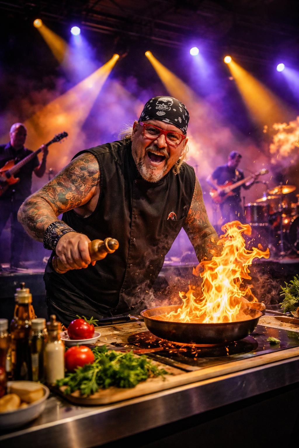 découvrez les concerts culinaires de stefan marquard, alliant showcooking musical et performances chefs pour une expérience gourmande et divertissante unique.