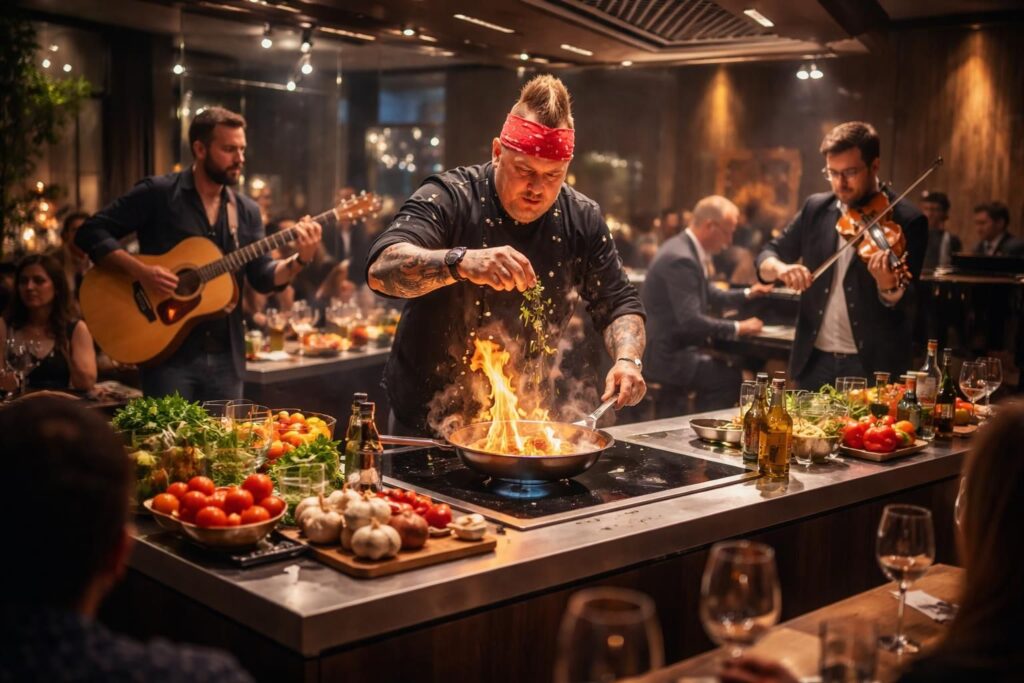 découvrez les concerts culinaires de stefan marquard, alliant showcooking musical et performances spectaculaires du chef pour une expérience gourmande et artistique unique.