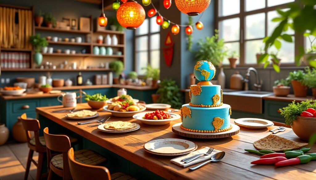 découvrez comment transformer un anniversaire en un voyage culinaire inoubliable grâce à une cuisine thématique originale et savoureuse.